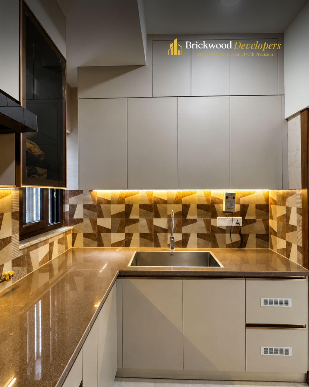 Vasant Kunj Kitchen After