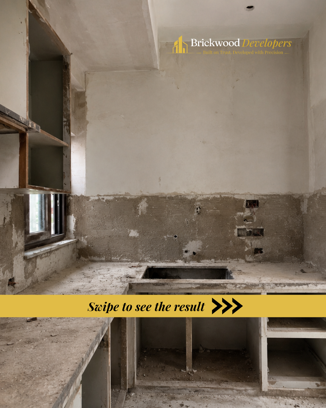 Vasant Kunj Kitchen Before
